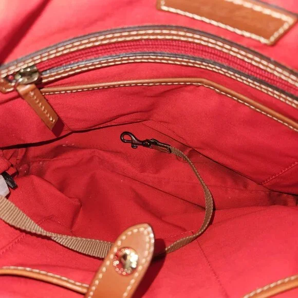 Dooney & Bourke Erica Pebbled Leather Hobo Shoulder Bag Fuchsia Pink - Picture 11 of 16